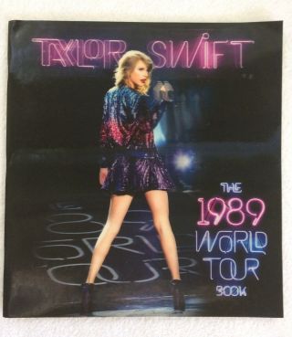 Taylor Swift 1989 World Tour Concert Book 3d Hologram Cover