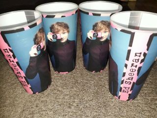 Official Ed Sheeran Beaker Cup From Divide Tour X 4
