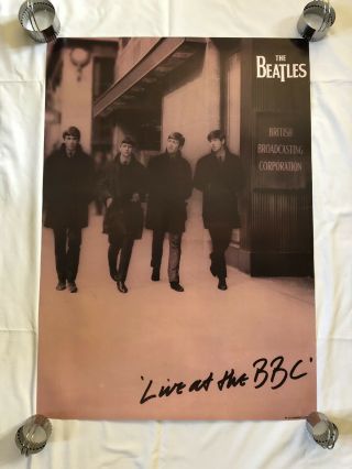 Beatles Live At The Bbc Poster 24”x34”