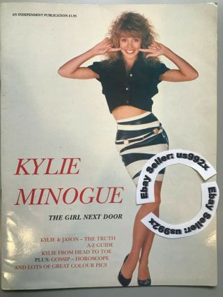 Kylie Minogue " The Girl Next Door " 1988 Pwl 1989 Minogue Glossy