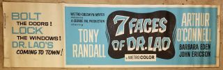 The 7 Faces Of Dr Lao Tony Randall 1964 24x82 Movie Poster Banner