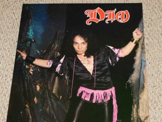 RONNIE JAMES DIO The Last In Line Poster 1984 Funky 3002 Heavy Metal 2