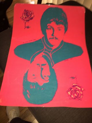 1967 Psychedelic Paul Mccartney Poster Steve Sachs/gabe