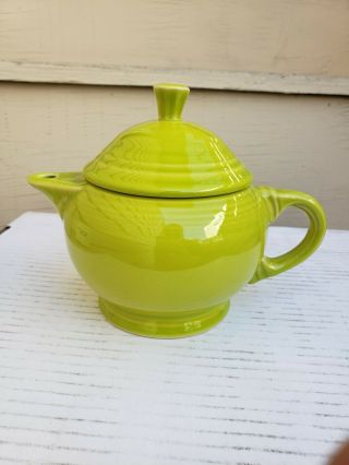 Fiestaware Lemongrass 2 Cup Teapot