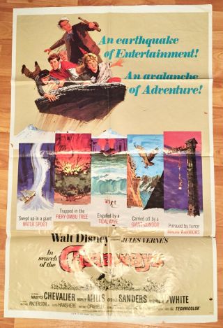 3 - 1960 ' s 1970 ' s Vintage Disney Movie Posters 27 x 41 1 sheets 2