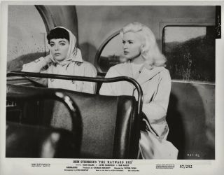 Jayne Mansfield,  Joan Collins 1957 Scene Still.  The Wayward Bus