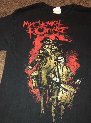 My Chemical Romance - 2007 Projekt Revolution Tour Concert Medium T - Shirt 2