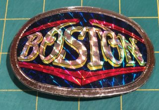 Boston Rare Vintage Belt Buckle 1977 (pacifica Mfg)