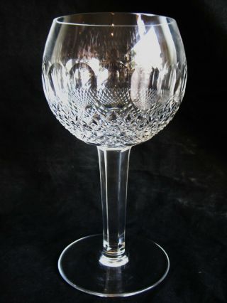 Waterford Crystal Colleen Oversize Wine Glass Balloon Short Stem Goblet 1
