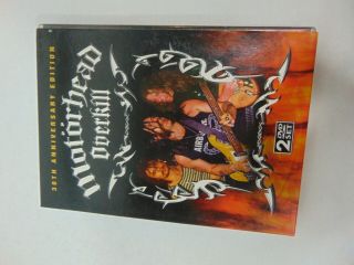 30th Anniversary Edition Motorhead " Overkill " 2 Dvd Set " Lemmy " Kilmister Htf