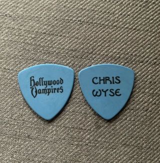 Hollywood Vampires Chris Wyse 2019 Tour Issue Guitar Pick Plectrum The Cult