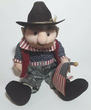 Ganz 16 " Doll Animated Lee Greenwood Sings God Bless The Usa Cowboy Doll Nwt