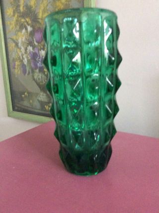Gorgeous Mid Century Czech Art Glass Vase by Jiri Zejmon. 3