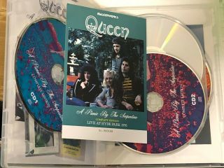 QUEEN A PICNIC BY THE SERPENTINE LIVE AT HYDE PARK 1976 COMPLETE (2CD,  2DVD 2