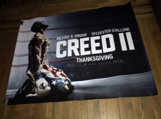 Creed Ii 2 5ft Subway Movie Poster 2 Michael B Jordan Rocky