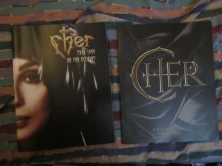 Cher 1999 Do You Believe? And Caesars Palace Tour Books Souvenir Programs