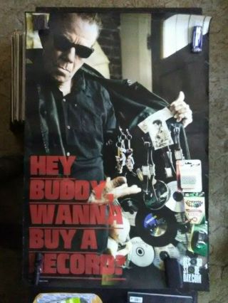 Tom Waits Hey Buddy Wanna Buy A Record? Rsd Orignal Record Store Day Poster Rare