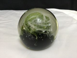CAITHNESS GLASS PAPERWEIGHT ‘NORTH SEA’ By COLIN TERRIS LTD ED 447 Of 1000 3