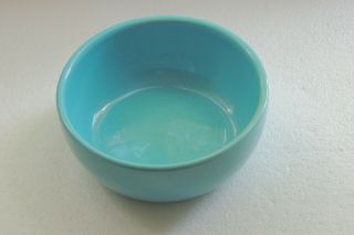 Vintage Antique 1927 - 37 Catalina Island Pottery Bowl,  Turquoise 8 " X 3 " Inch