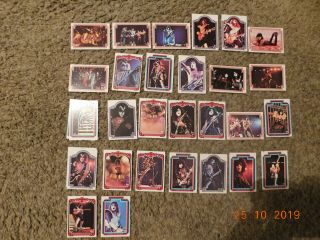 Kiss Dunross 1978 Series 3 Various Cards