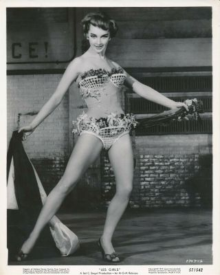 Taina Elg 1957 Mgm 8 X 10 Sexy Leggy Cheesecake Film Still Les Girls Vv