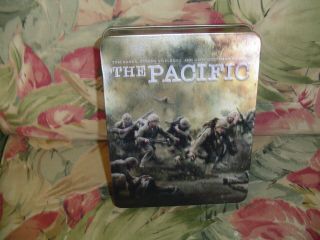 The Pacific (dvd) Tin Case,  From Hbo,  6 Disc Set,  From Hanks Spielberg Goetzman