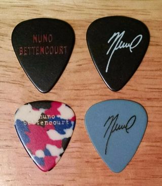 Extreme Nuno Bettencourt Set Of Four Guitar Picks
