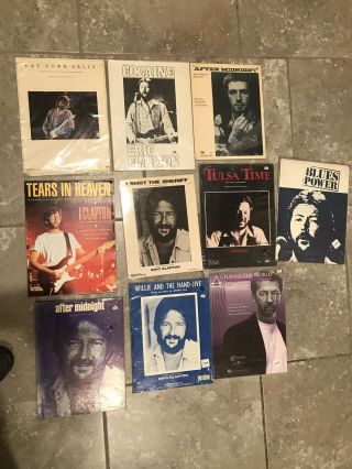 10 Eric Clapton Sheet Music Songs