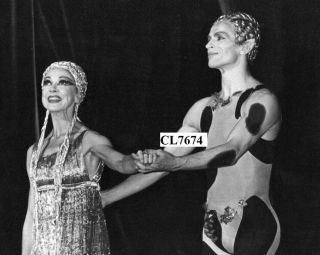 Rudolf Nureyev And Margot Fonteyn In The Ballet 