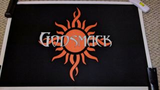 Godsmack Poster Blacklight Sun 1999 24x36 Rare Htf Metal