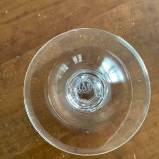 Rare Vintage Baccarat Crystal Avranches Saucer Champagne Glass 3