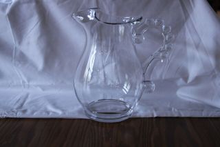 Imperial Candlewick Clear Glass 80 Ounce Pitcher - 9.  5 " Tall,  No.  400/24