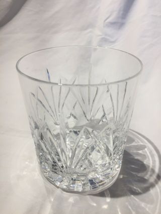Waterford Crystal Lismore Pattern Single Old Fashioned Whiskey Tumbler / Glass