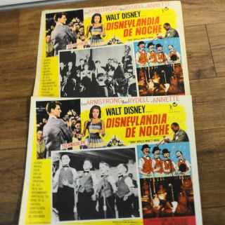 Mexican Lobbies " Disneyland After Dark " Annette Funicello Bobby Rydell Rare