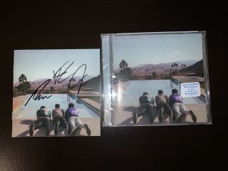 Jonas Brothers Happiness Begins Signed Cd 100 Authentic Rare