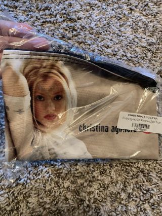 Christina Aguilera Rare 20th Anniversary Zipper Pouch 2019