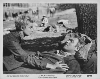 Janet Leigh Comforts James Stewart Orig 1953 Western Photo.  The Naked Spur