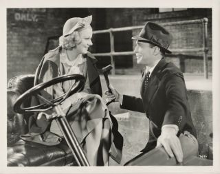 Jean Harlow,  Franchot Tone 1936 Scene Still.  Suzy