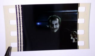 Batman 1989 Jack Nicholson Joker 35mm Film Piece With Keychain Viewer