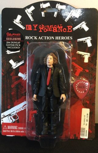 My Chemical Romance Action Figure Ray Toro Factory W/ Pick