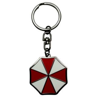 Official Resident Evil 2 Umbrella Corporation Collectors Metal Keyring Keychain