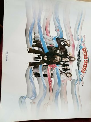 Lynyrd Skynyrd 1977 Mca Promo Poster
