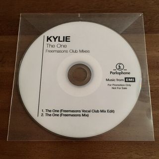Kylie Minogue Scarce " The One " Freemason Remix Promo Cd 2 Remixes