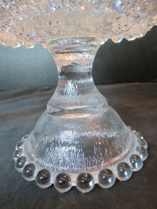 Believed To Be Rare Candlewick Pedestal Bowl 9 