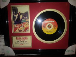 1995 Janis Joplin Rock & Roll Hall Of Fame Inductee