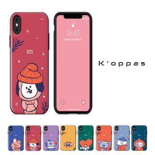Official Bt21 Open Card Bumper Phone Case For Iphone Samsung Galaxy Gift