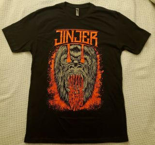 Jinjer Official Merchandise Shirt Whisky A Go Go Hollywood September 12 Large