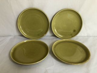 Vintage Russel Wright By Steubenville 4 Pc.  Set Of Bread & Butter Plates 6”