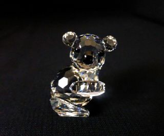 Swarovski Crystal 1.  2 " Crystal Glass Figurine Koala Bear Ornament Figure