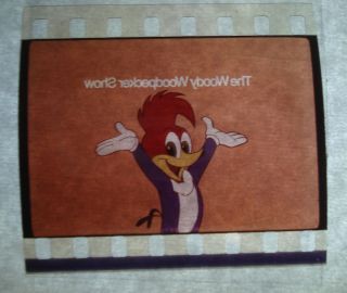 The Woody Woodpecker Show - 35mm Film Strip Cell Nbc